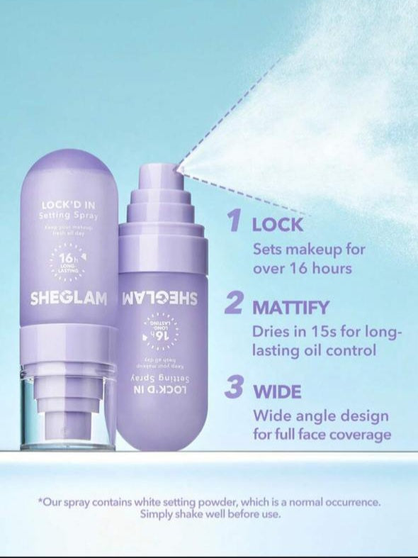 SHEGLAM Lock'D In Setting Spray