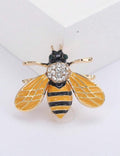 Vintage Bee Brooch (Yellow-Black)