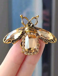 Vintage Bee Brooch (Golden)