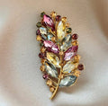 Vintage Leaf Brooch